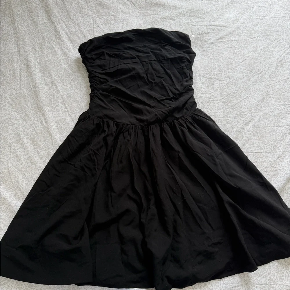 NWT! Princess Polly Black Strapless Dress - Picture 3 of 4
